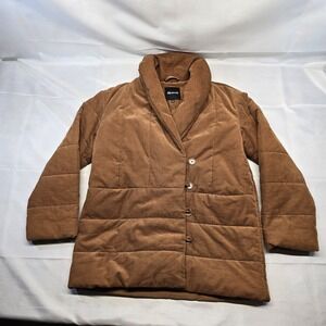 Madewell Corduroy Ensley‎ Quilted Jacket Size Small Brown
